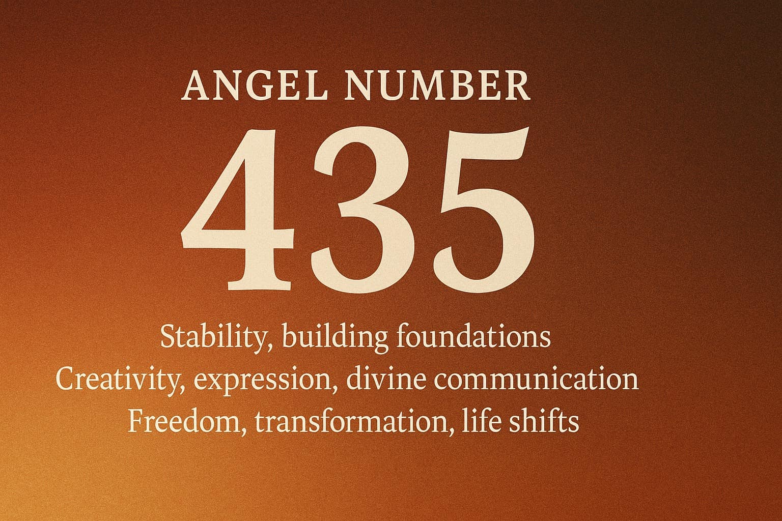 Angel Number 435 Meaning: Change, Creativity & Divine Signs