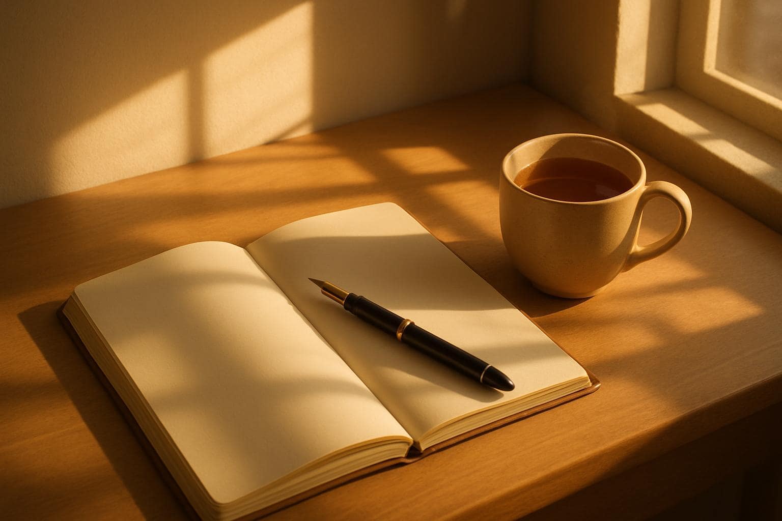 A calm workspace symbolizing focus and ambition for Life Path Number 8